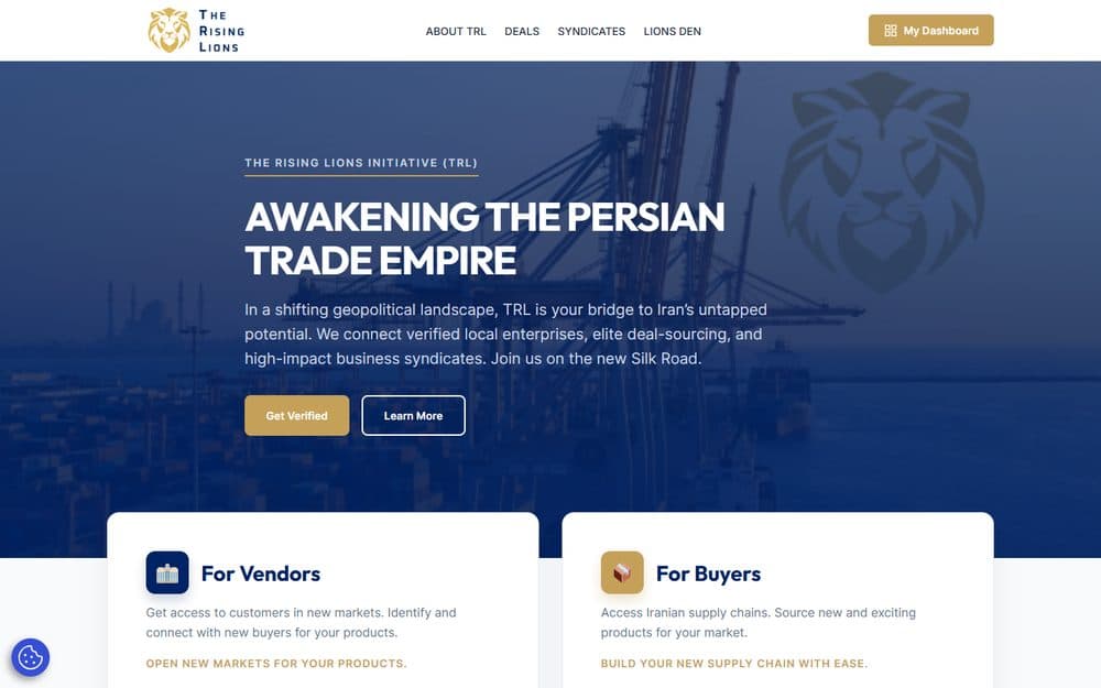The Rising Lions product screenshot